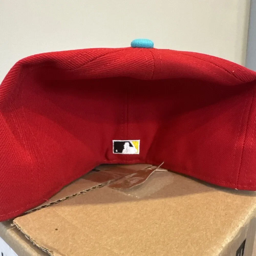 NWT 59fifty New Era / Hat Club COLORADO ROCKIES Captain Planet 2.0 Size 7 5/8